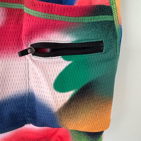 Brain Dead Colorful Floral Women’s Cycling Jersey Large - Picture 6 of 7